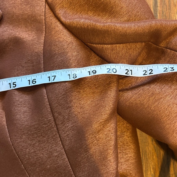 Evan Picone Suit Copper Women's Blazer and Skirt Set - Picture 10 of 10